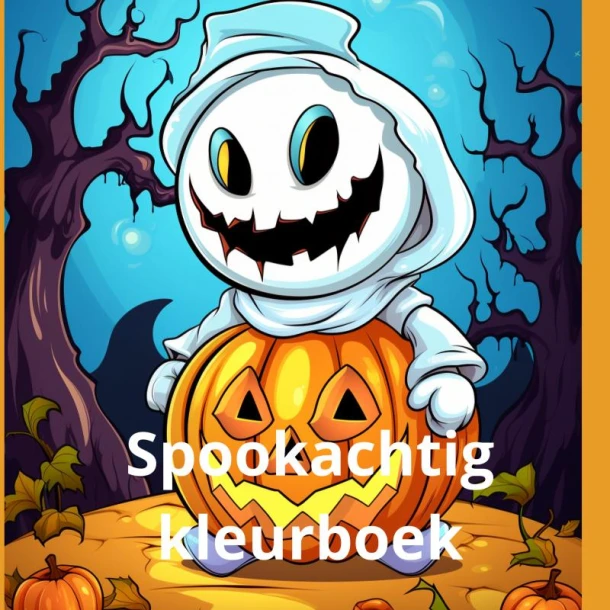 Spookachtig kleurboek – Tajesa For you – boek cover