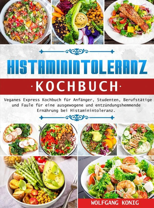Histaminintoleranz Kochbuch – Wolfgang Konig – boek cover