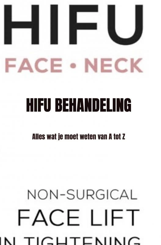 HIFU – Stephany Van Gintertaele – boek cover