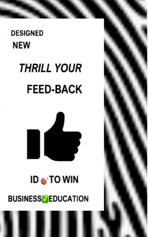 THRILL YOUR FEED-BACK – Designed DESIGNED – boek cover