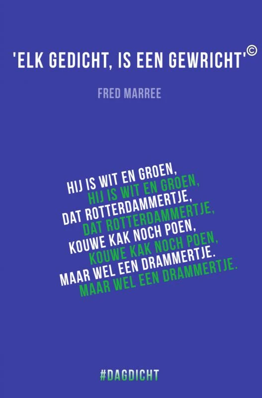 Elk gedicht, is een gewricht – Fred Marree – boek cover