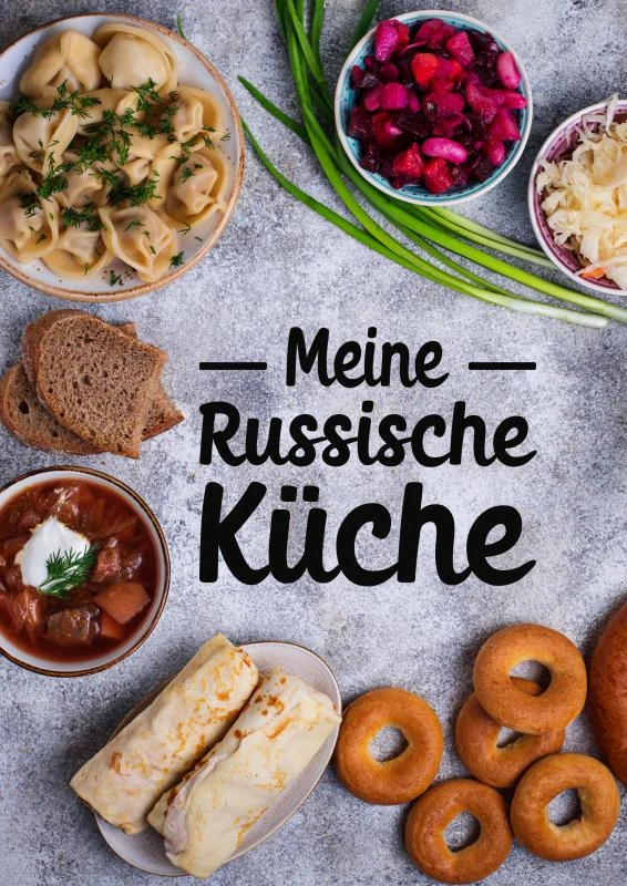 Meine Russische Küche – boek cover