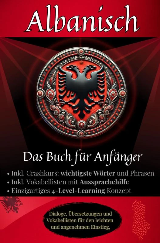 Albanisch - Das Buch für Anfänger – Maximilian Sebastian Wagner – boek cover