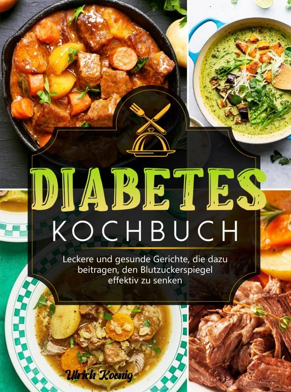 Diabetes Kochbuch – Ulrich Koenig – boek cover