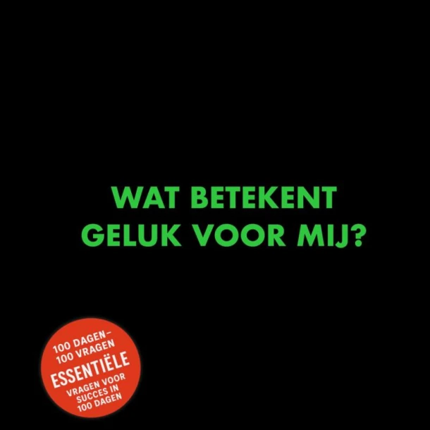 Wat betekent geluk voor mij? – Joost Walraven – boek cover