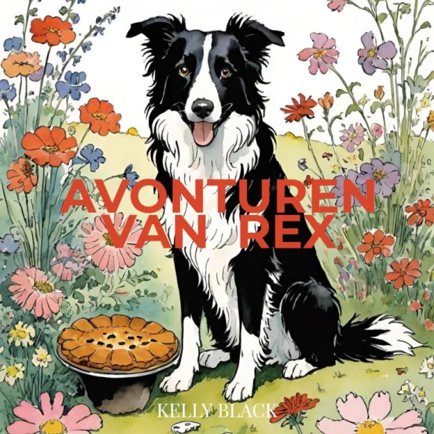 Avonturen van Border Collie Rex – Kelly Black – boek cover