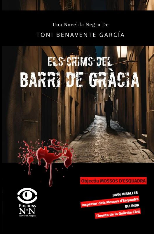 Els crims del barri de Gràcia – Toni Benavente García – boek cover