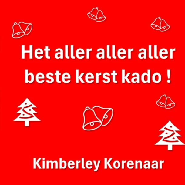 Het aller aller aller beste kerst kado ! – Kimberley Korenaar – boek cover