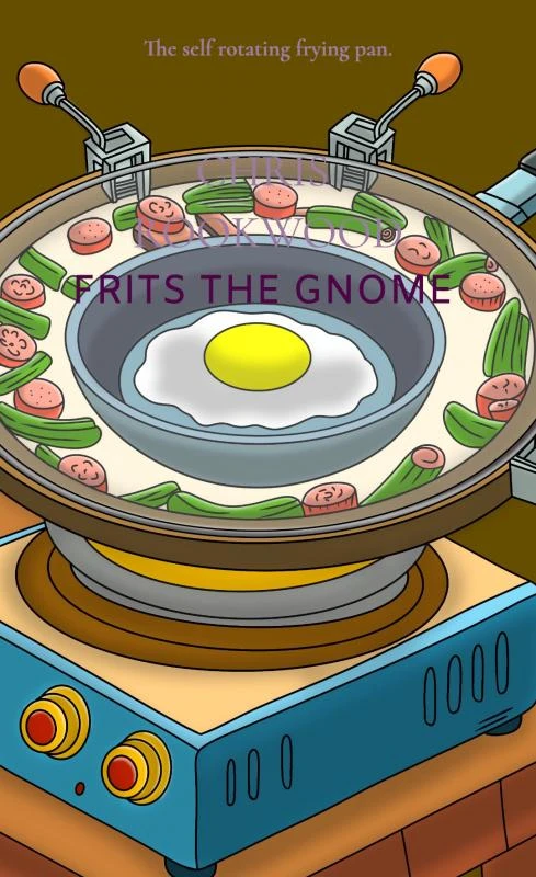 Frits the Gnome – Chris Rookwood – boek cover