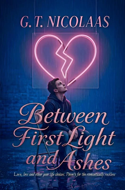Between first light and ashes – G.T. Nicolaas – boek cover