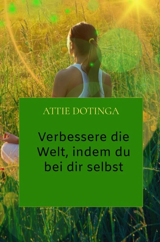 Verbessere die Welt, indem du bei dir selbst anfängst. – Attie Dotinga – boek cover