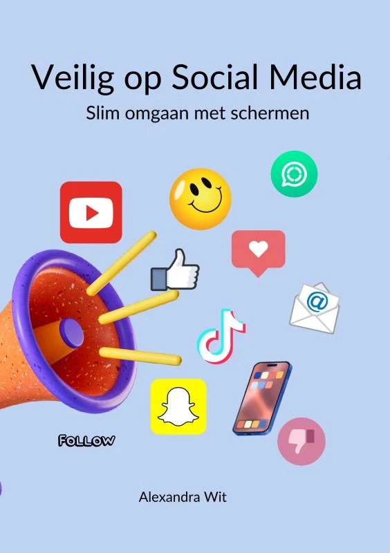 Veilig op Social Media – Alexandra Wit – boek cover