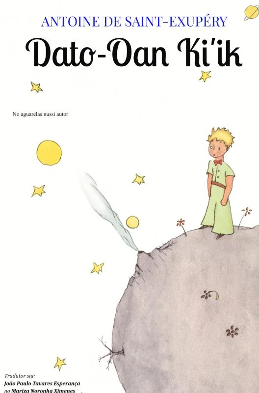 Dato-Oan Ki'ik – Antoine de Saint-Exupéry – boek cover