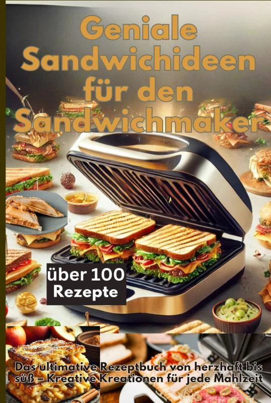Geniale Sandwichideen für den Sandwichmaker – Emilia Koch – boek cover