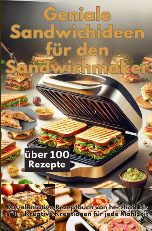 Geniale Sandwichideen für den Sandwichmaker – Emilia Koch – boek cover