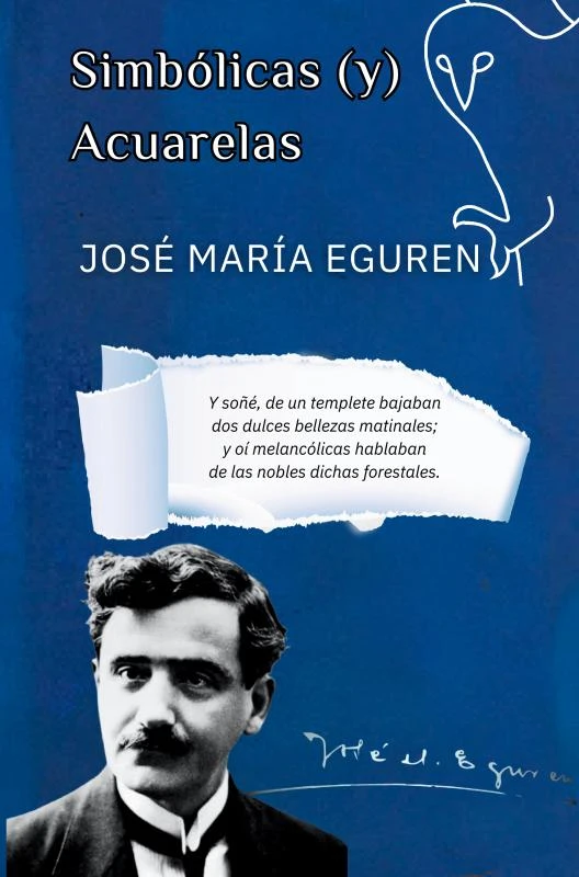 Simbólicas Y Acuarelas – José María Eguren – boek cover