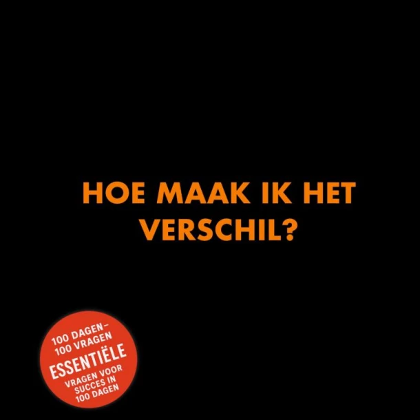 Hoe maak ik het verschil? – Joost Walraven – boek cover