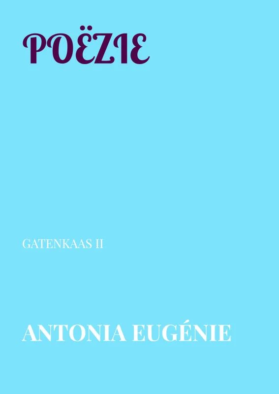 POËZIE – ANTONIA EUGÉNIE – boek cover