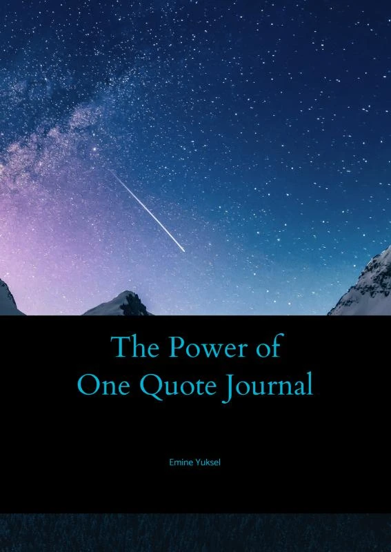 The Power of One Quote Journal – Emine Yuksel – boek cover