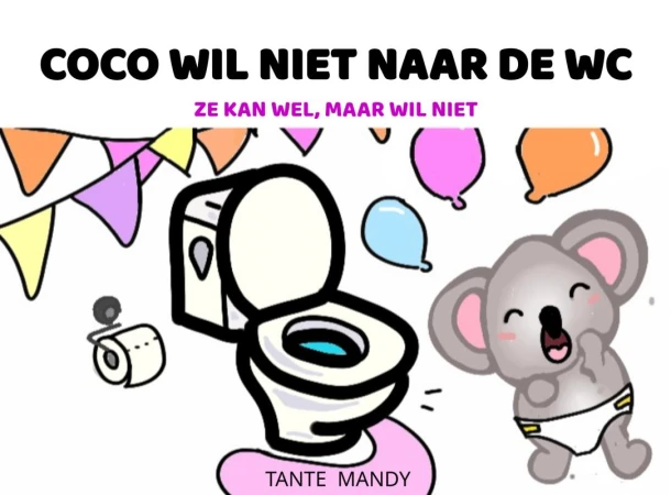Coco wil niet naar de wc – Tante Mandy – boek cover