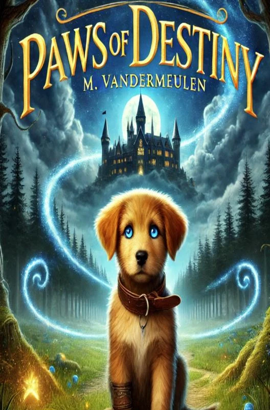 Paws of destiny – Milan Vandermeulen – boek cover