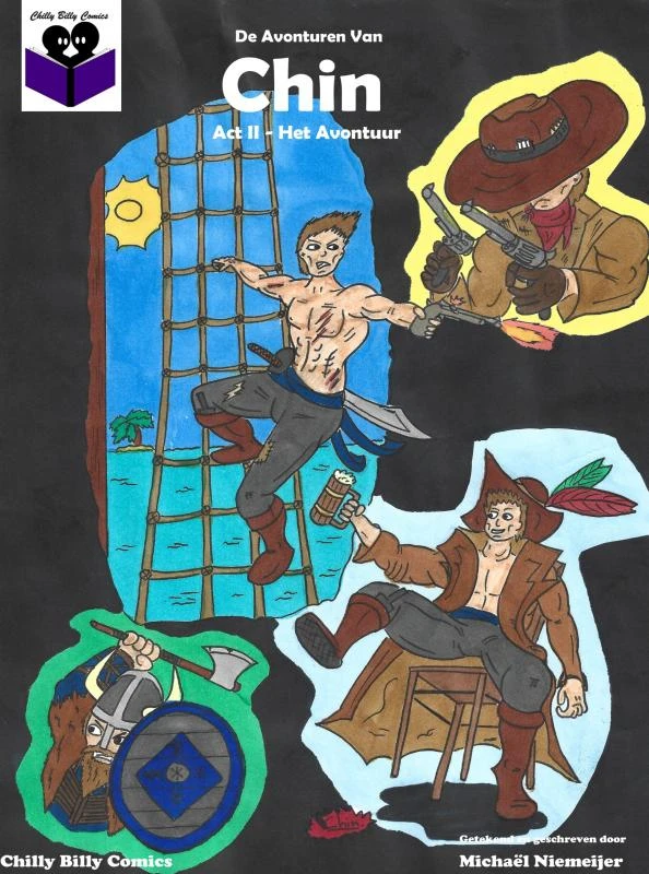 De Avonturen van Chin – Michaël Niemeijer – boek cover