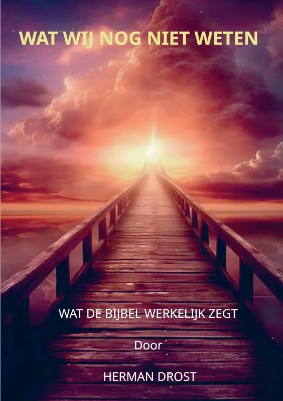 Wat wij nog niet weten – Herman Drost – boek cover
