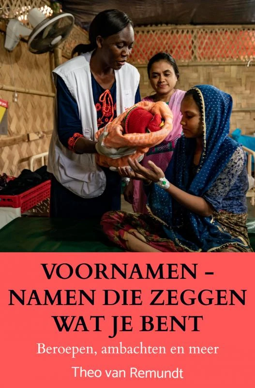 VOORNAMEN - NAMEN DIE ZEGGEN WAT JE BENT – boek cover