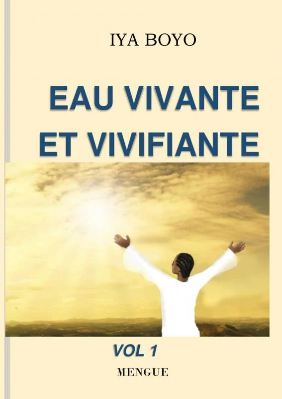 Eau vivante et vivifiante – Iya BOYO – boek cover