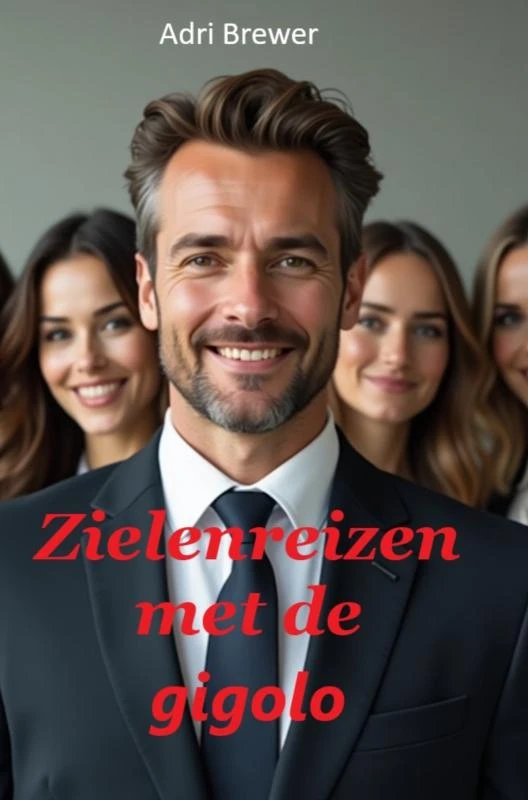 Zielenreizen met de gigolo – Adri Brewer – boek cover