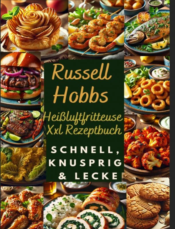 Russell Hobbs Heißluftfritteuse Xxl Rezeptbuch: Schnell, Knusprig & Lecker – Nora Genussliebe – boek cover