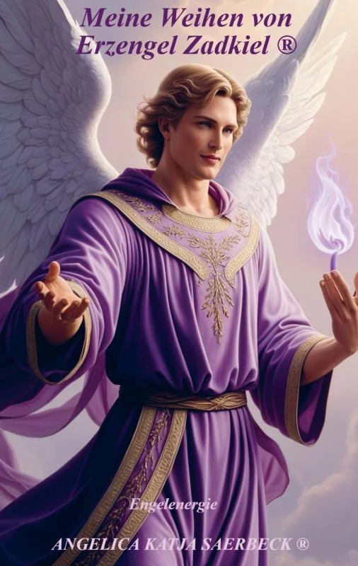 Meine Weihen von Erzengel Zadkiel ® – Angelica Katja Saerbeck ® – boek cover