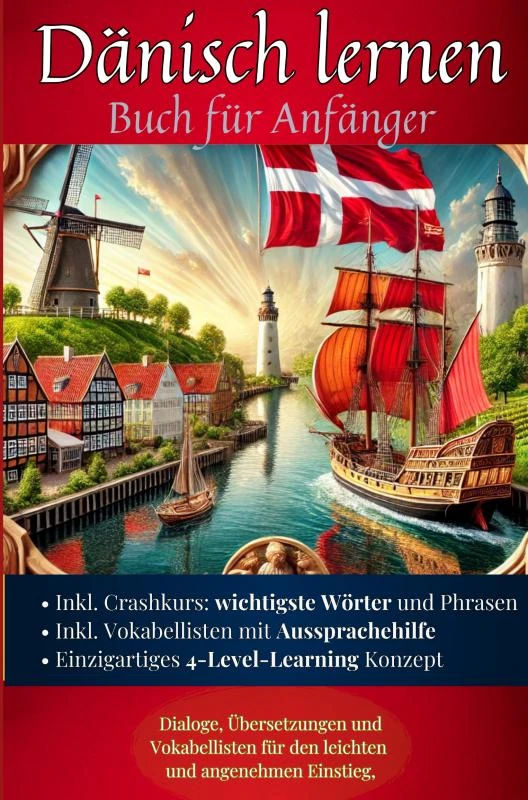 Dänisch lernen: Buch für Anfänger – Maximilian Sebastian Wagner – boek cover