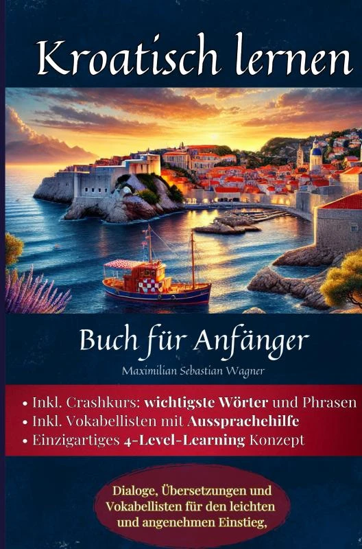 Kroatisch lernen: Buch für Anfänger – Maximilian Sebastian Wagner – boek cover