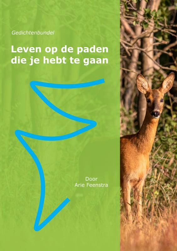 Leven op de paden die je hebt te gaan – Arie Feenstra – boek cover