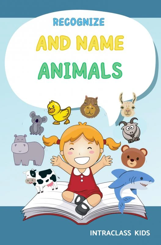 Recognize and name animals. – Intraclass Kids – boek cover