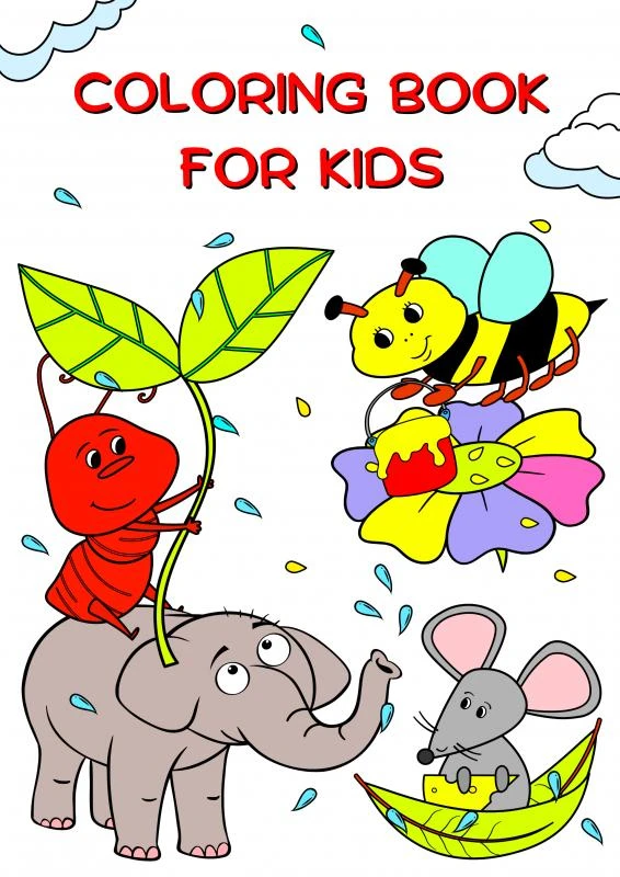 Coloring Book for Kids – Maryan Ben – boek cover
