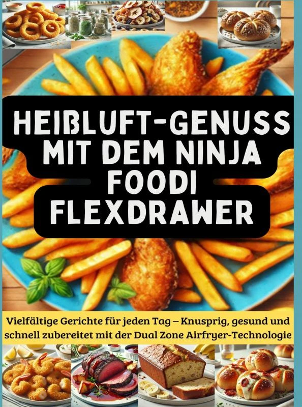 Heißluft-Genuss mit dem Ninja Foodi FlexDrawer – Jasmin Kochherz – boek cover