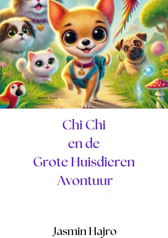 Chi Chi en de Grote Huisdieren Avontuur – Jasmin Hajro – boek cover