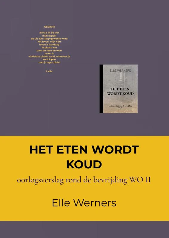 HET ETEN WORDT KOUD – boek cover
