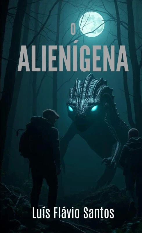 O Alienígena – Luís Flávio Santos – boek cover