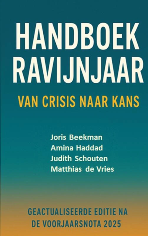 HANDBOEK RAVIJNJAAR - van crisis naar kans – Joris Beekman – boek cover