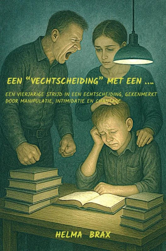 Een ¿vechtscheiding¿ met een ¿. – Helma Brax – boek cover