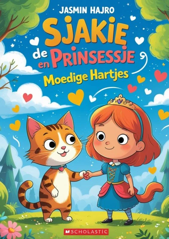 Sjakie de Kat en Prinsesje – Jasmin Hajro – boek cover