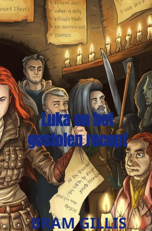 Luka en het gestolen recept – boek cover