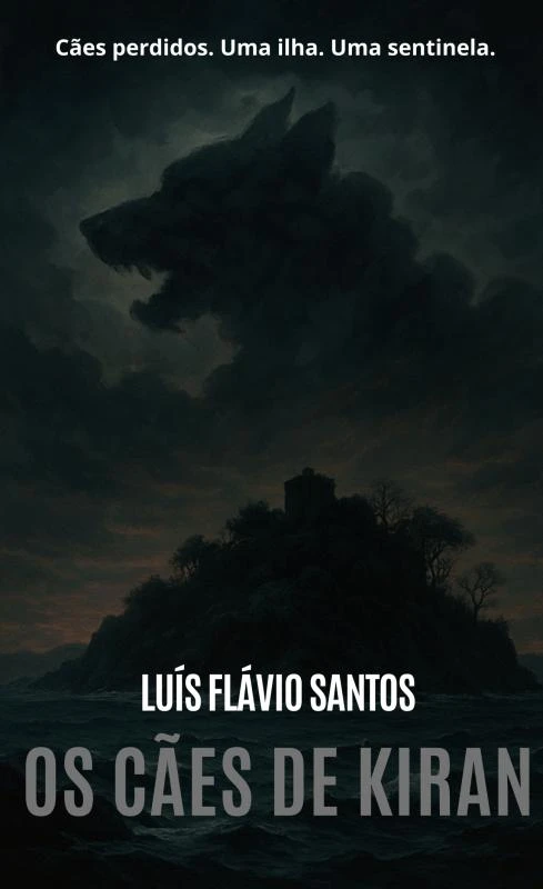 Os Cães de Kiran – Luís Flávio Santos – boek cover