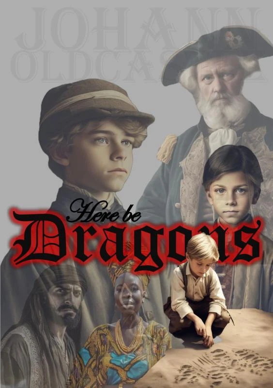 Here be Dragons – Johann Oldcastle – boek cover