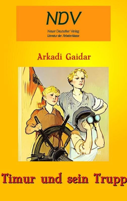 Timur und sein Trupp – Arkadi Gaidar – boek cover