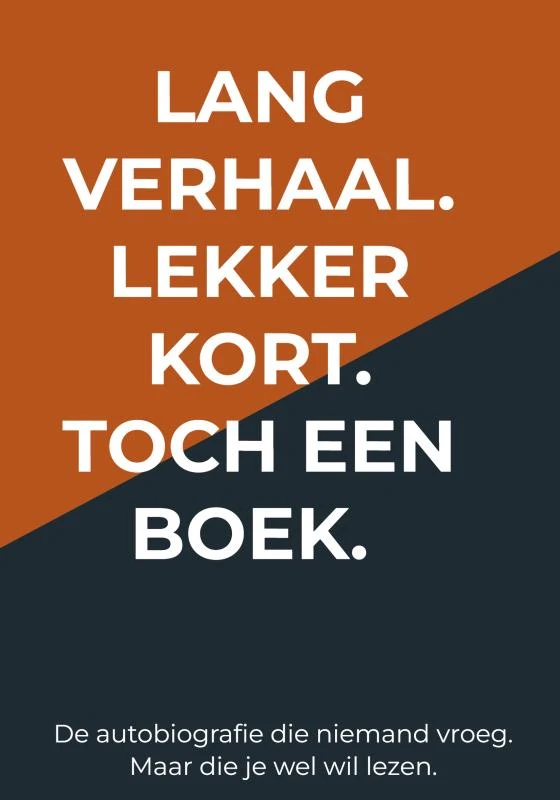 Lang verhaal. Lekker kort. Toch een boek. – Sebas B. – boek cover