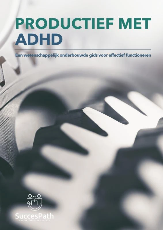 Productief met ADHD – Andy De Bondt – boek cover